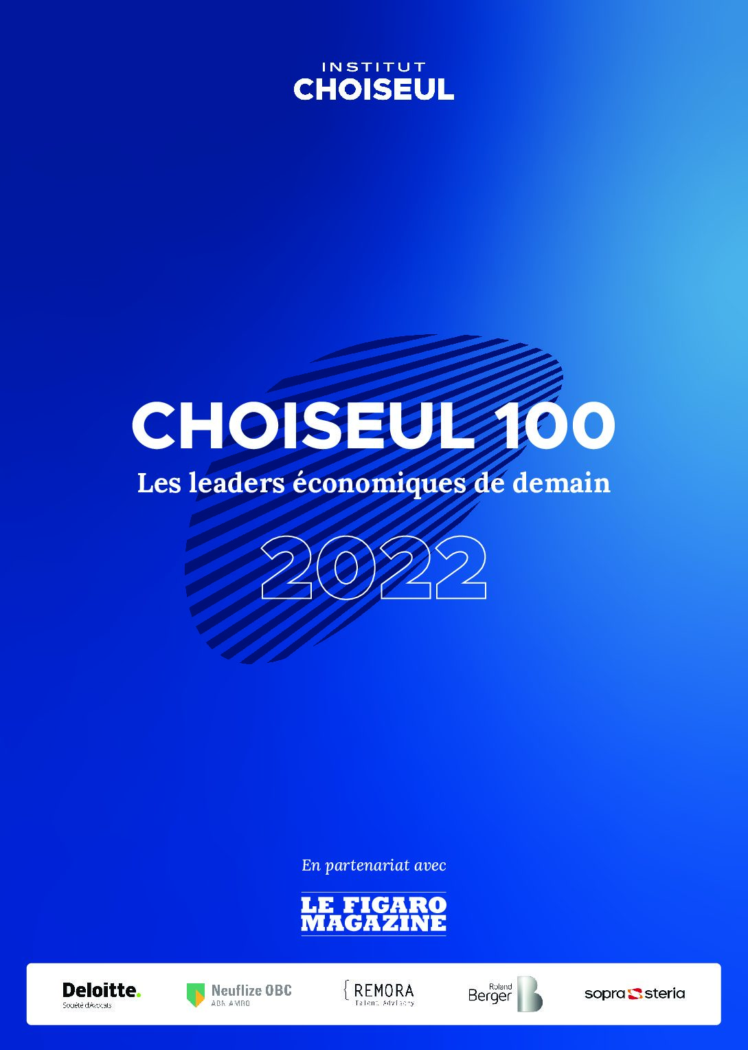 Exemple de couverture de palmarès Choiseul 100, illustrant la présentation éditoriale des classements