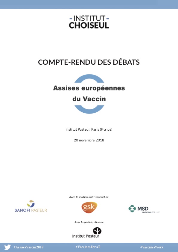 Assises européennes du Vaccin – Compte-rendu des débats