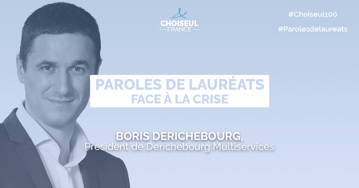 Paroles de lauréats : Boris Derichebourg