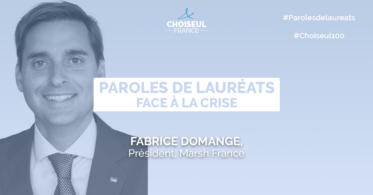 Paroles de lauréats : Fabrice Domange