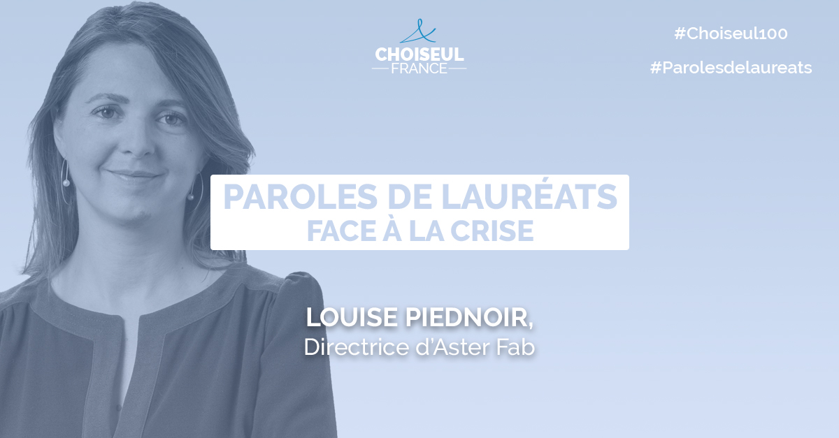 Paroles de lauréats : Louise Piednoir