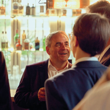 Dîner Choiseul Hauts-de-France autour de Xavier Bertrand, président de la région Hauts-de-France