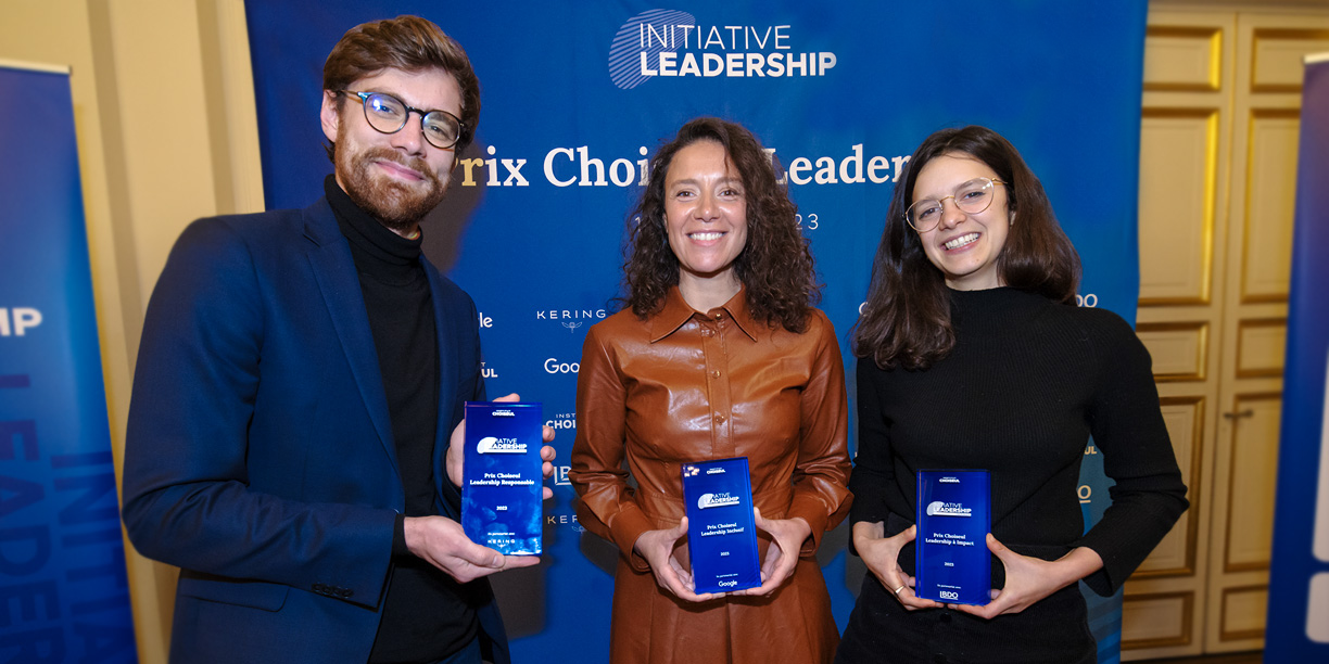 Trois décideurs distingués par l’Institut Choiseul pour leur modèle de leadership engagé