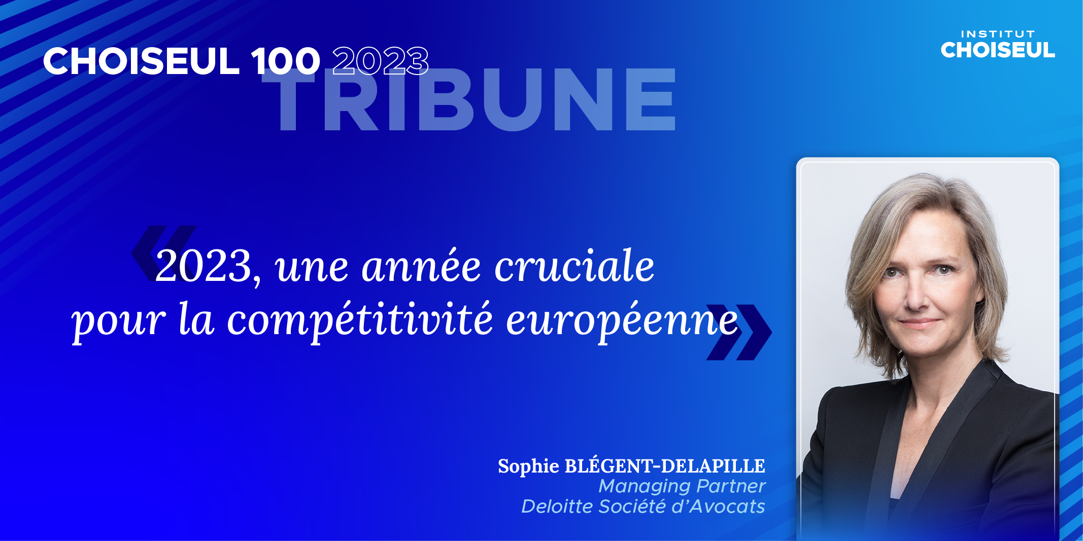 “2023, une année cruciale pour la compétitivité européenne”