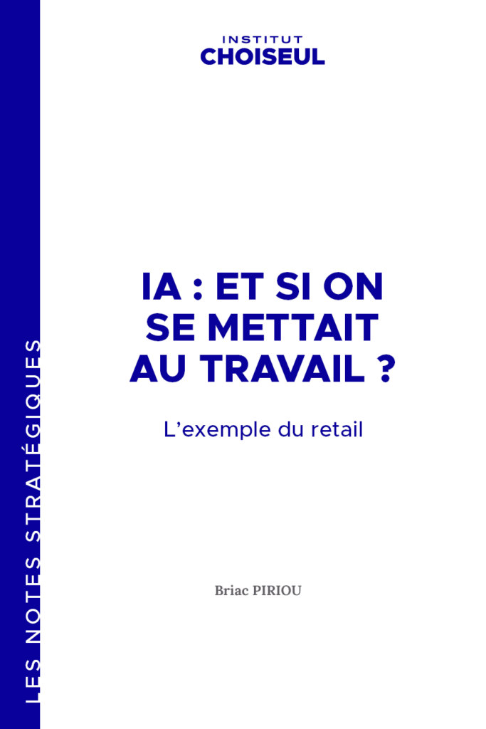 Couverture Note stratégique IA dans le retail