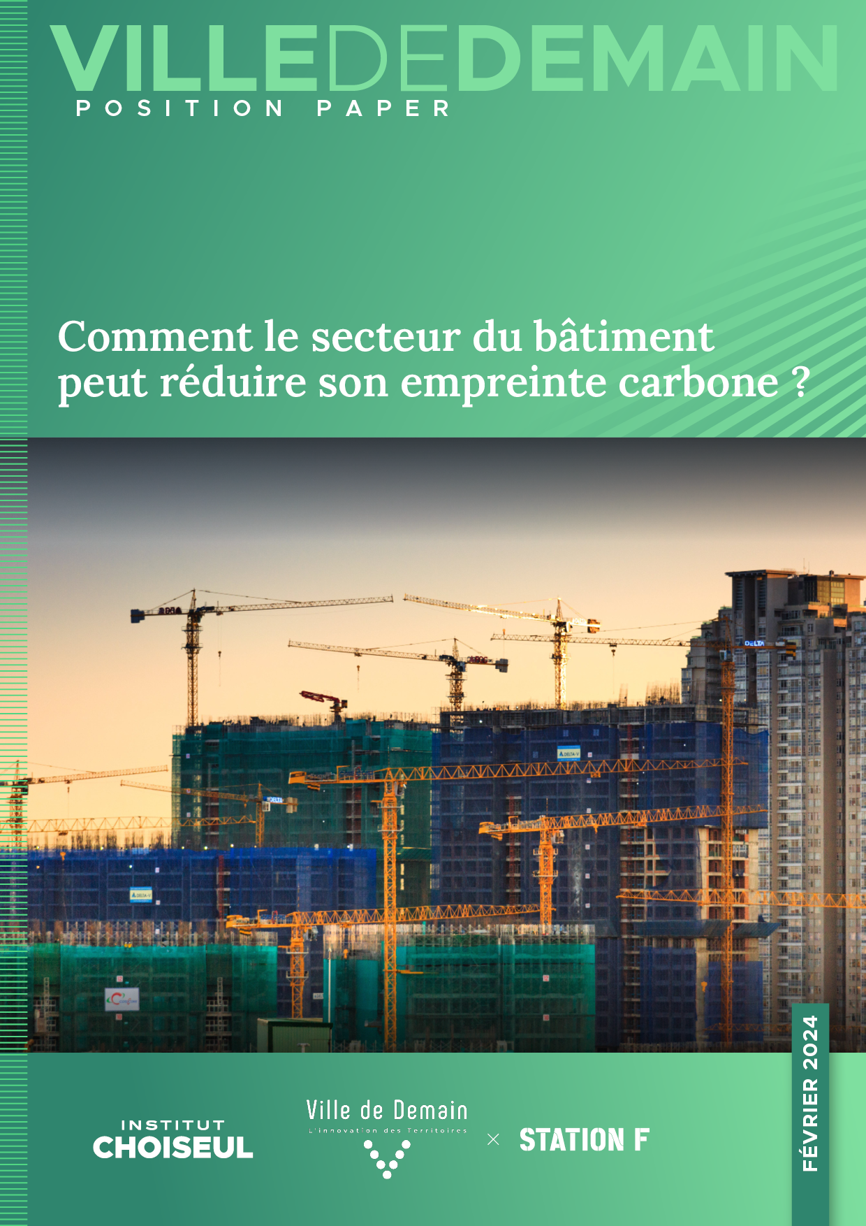 Comment le secteur du bâtiment peut réduire son empreinte carbone ?