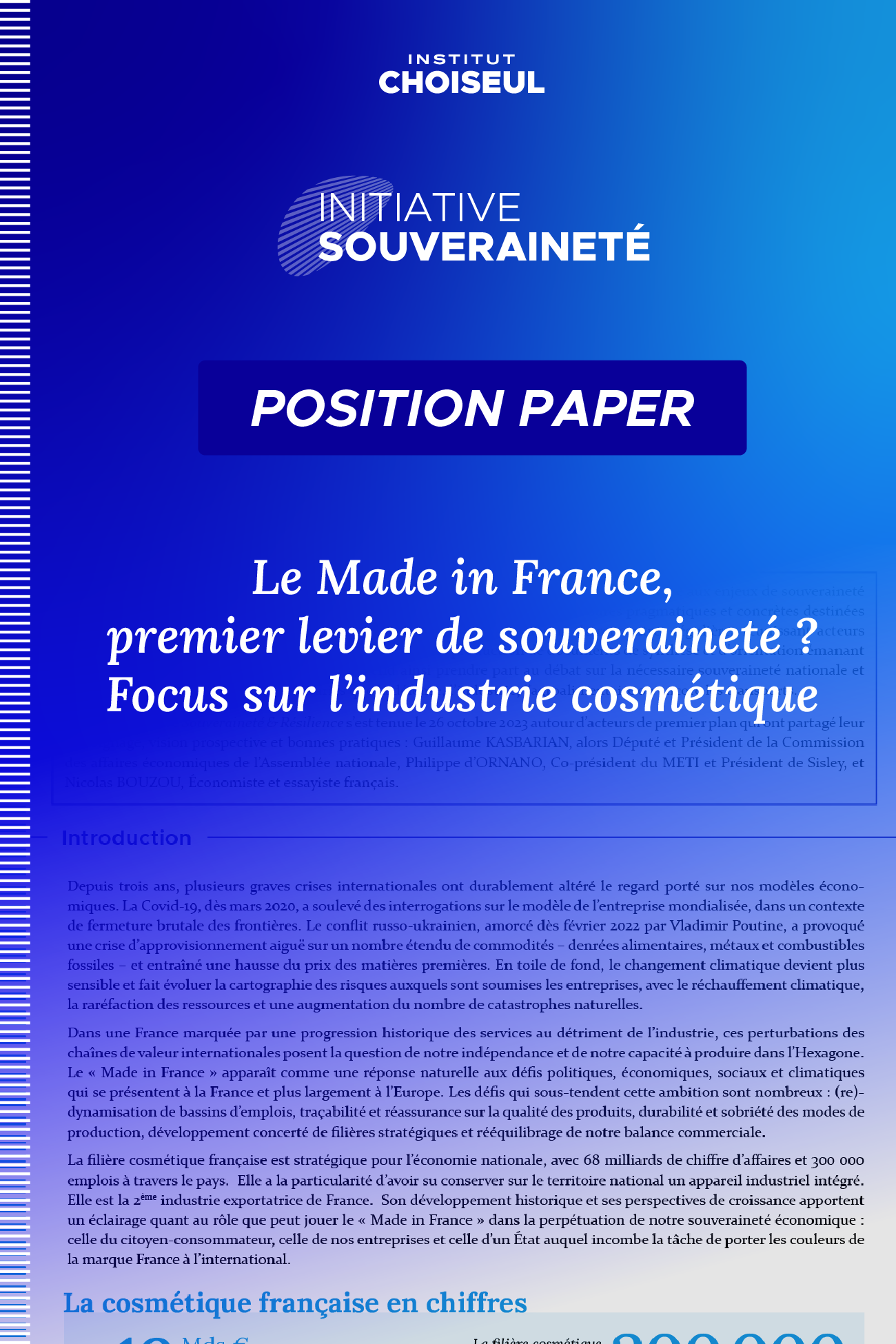 Le Made in France, premier levier de souveraineté ? Focus sur l’industrie cosmétique